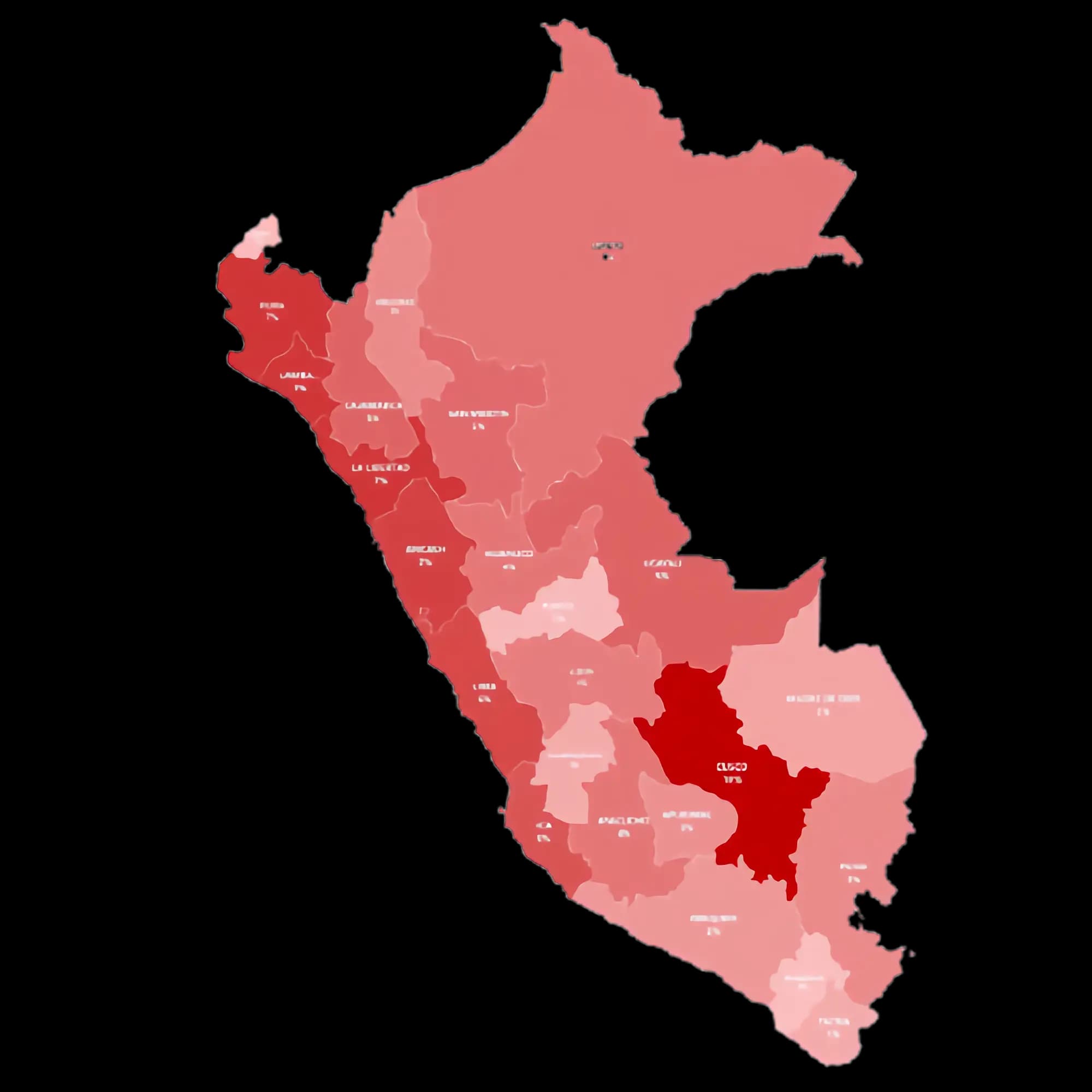 Mapa de la región