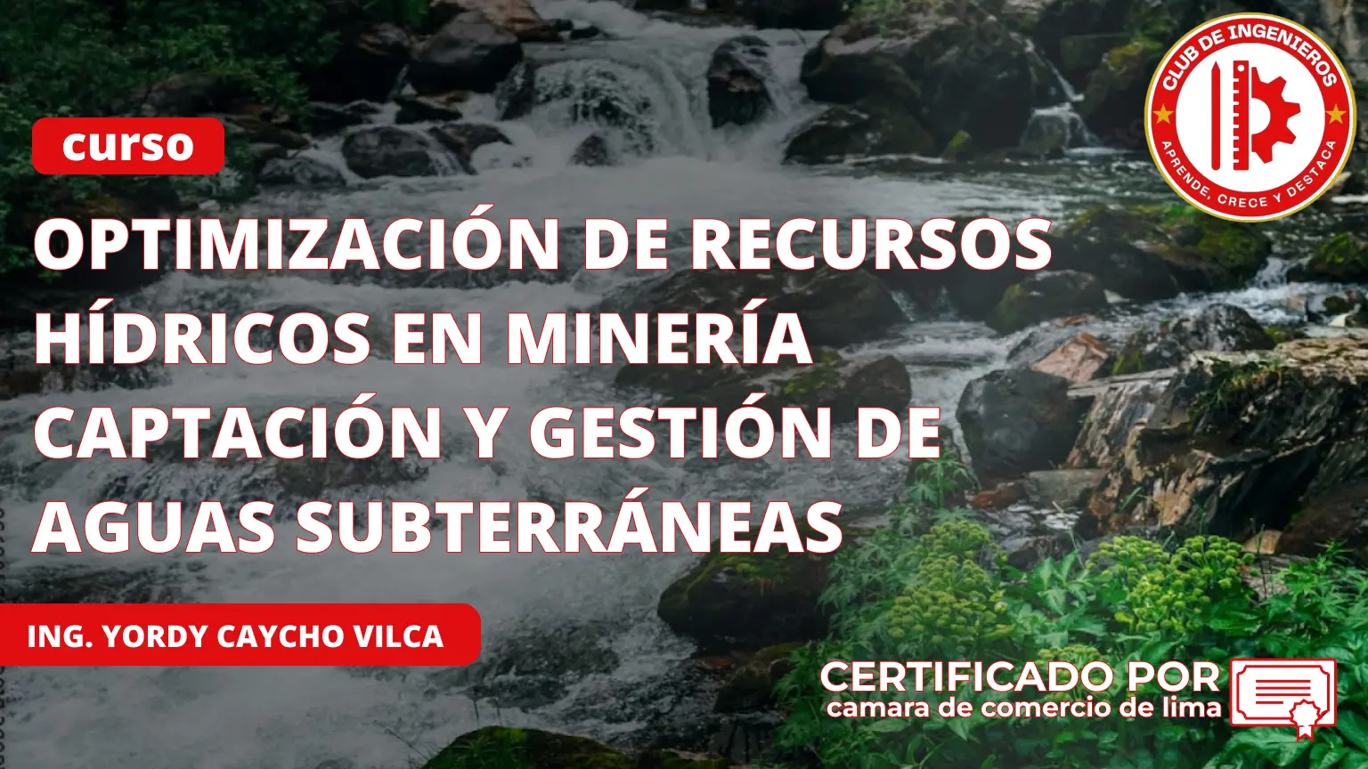 Recursos Hidricos en Mineria