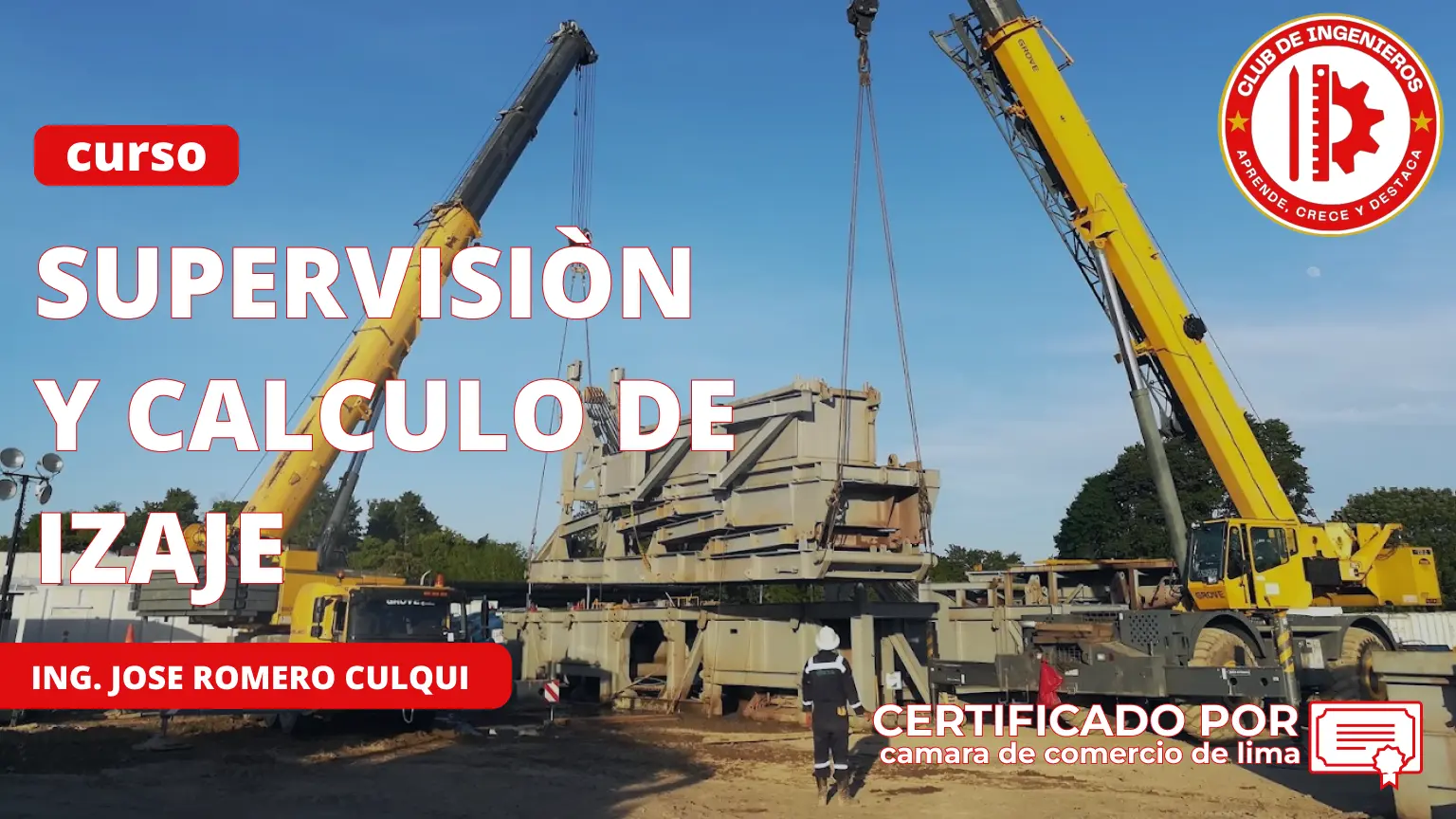 Supervisión y Cálculo de Izaje